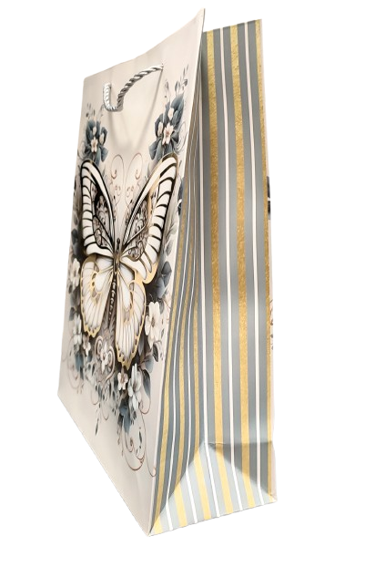 TOREBKA UPOMINKOWA Z MOTYLEM