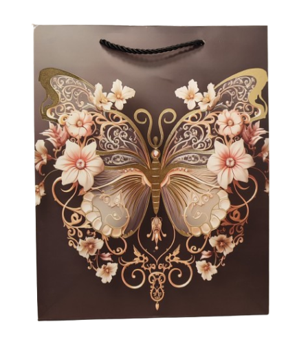 TOREBKA UPOMINKOWA Z MOTYLEM