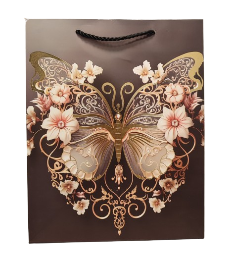 TOREBKA UPOMINKOWA Z MOTYLEM