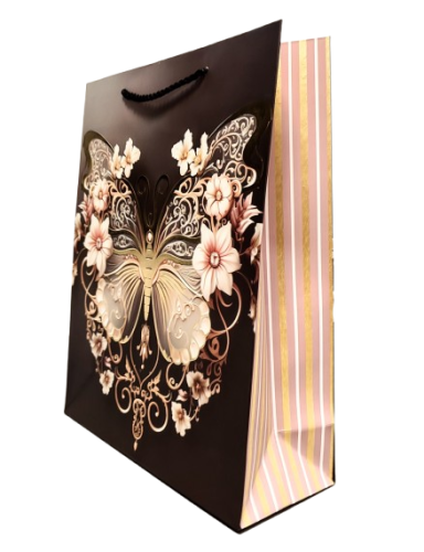 TOREBKA UPOMINKOWA Z MOTYLEM