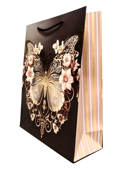 TOREBKA UPOMINKOWA Z MOTYLEM