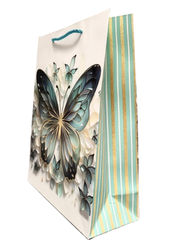 TOREBKA UPOMINKOWA Z MOTYLEM