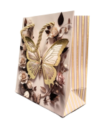 TOREBKA UPOMINKOWA Z MOTYLEM XS