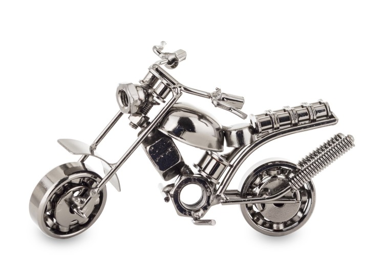 MOTOCYKL METALOWY 15 CM