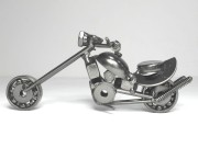 MOTOCYKL METALOWY 17CM