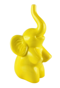 SŁONIK SŁOŃ CERAMICZNY ŻÓŁTY 10CM