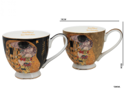 KOMPLET DWA KUBKI 500ML G. KLIMT
