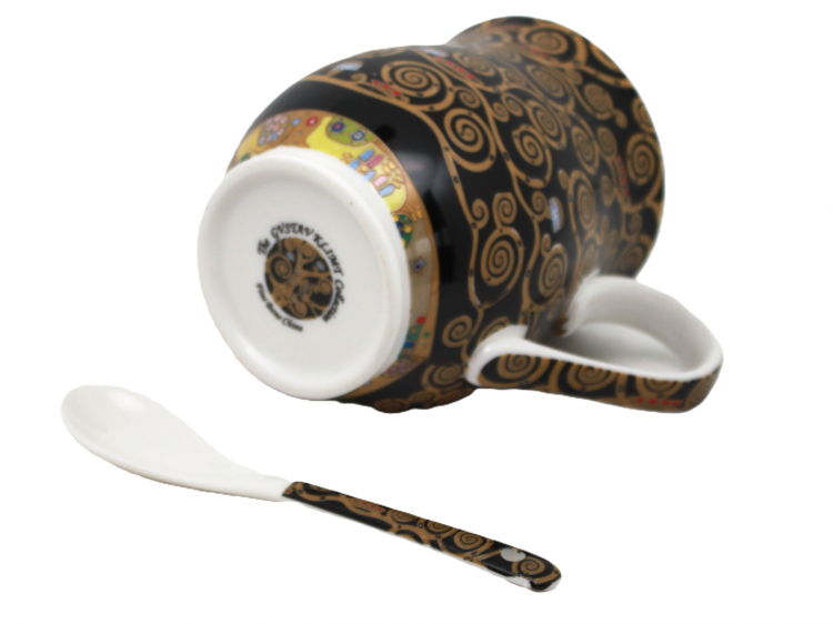 KOMPLET DWA KUBKI G. KLIMT DRZEWO ŻYCIA 350ML