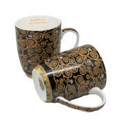 KOMPLET DWA KUBKI G. KLIMT DRZEWO ŻYCIA 400ML