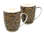 KOMPLET DWA KUBKI G. KLIMT DRZEWO ŻYCIA 400ML