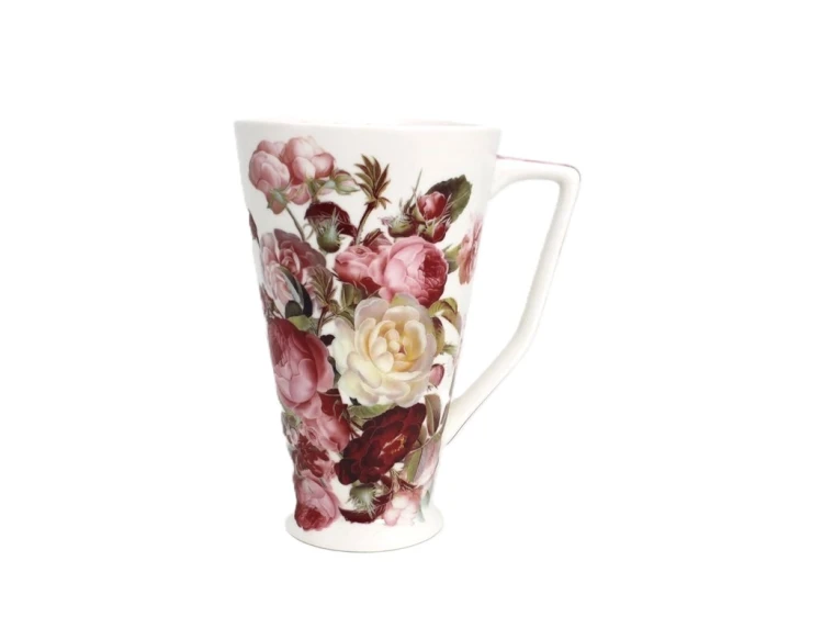 ELEGANCKI KUBEK W RÓŻE 500ML