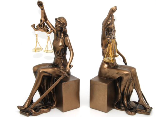 BOOKEND TEMIDA PODPÓRKA DO KSIĄŻEK ZESTAW