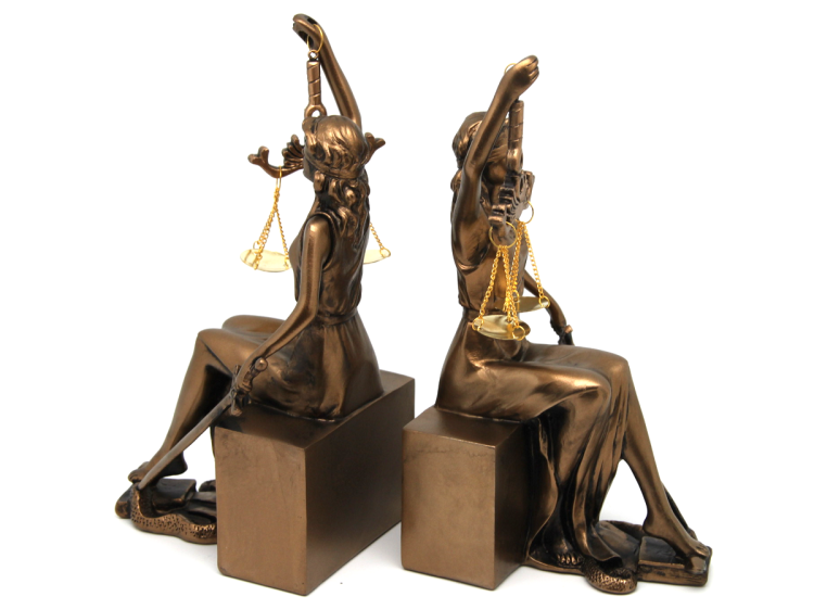 BOOKEND TEMIDA PODPÓRKA DO KSIĄŻEK ZESTAW