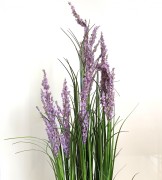 KWIAT SZTUCZNY TRAWA OZDOBNA W DONICZCE 81CM
