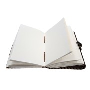 Notes Skórzany Retro 200 stron Słońce i Księżyc 200 stron