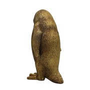 Figurka dekoracyjna Złoty Pingwin Wysokość 20,5 cm