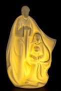 Szopka Bożonarodzeniowa Led Porcelanowa 21,5cm