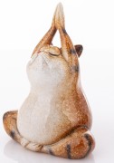 FIGURKA KOT JOGA YOGA MEDYTACJA 12,5x9,5x7