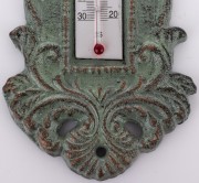 TERMOMETR ŚCIENNY ŻELIWNY 25CM
