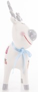 Figurka Świąteczna Renifer z Prezentami 23cm