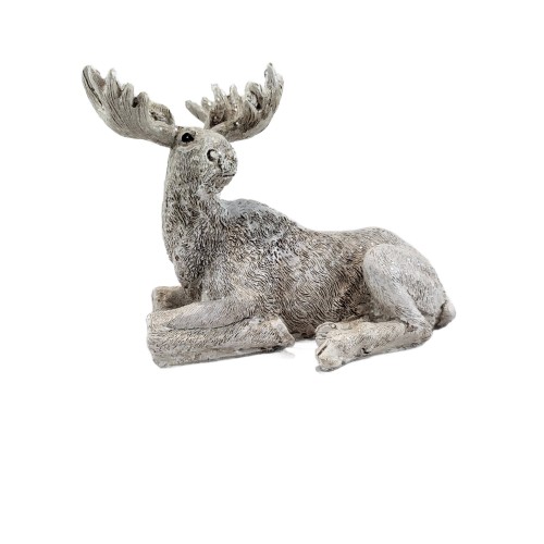 FIGURKA ŁOŚ LEŻĄCY 12X9X5CM