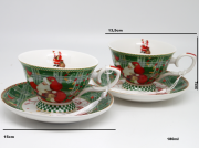 ŚWIĄTECZNY ZESTAW DWÓCH FILIŻANEK 180ML