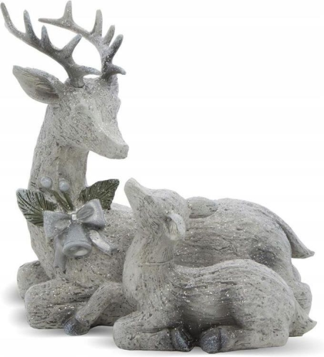 FIGURKA ŚWIĄTECZNE JELENIE 15CM