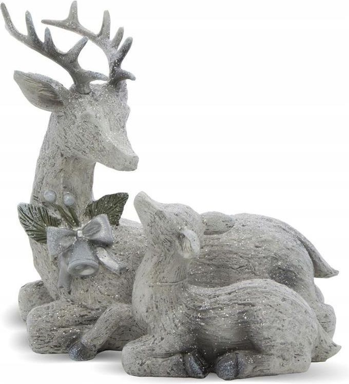FIGURKA ŚWIĄTECZNE JELENIE 15CM