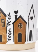 KUBEK ŚWIĄTECZNY DOMKI KAMIENICE 460ML