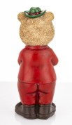 Figurka Miś Świąteczny z Filiżanką 12,5x6x5