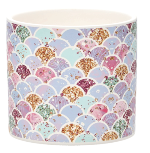 OSŁONKA CERAMICZNA KOLOROWA 12.5x12.5x11.5CM