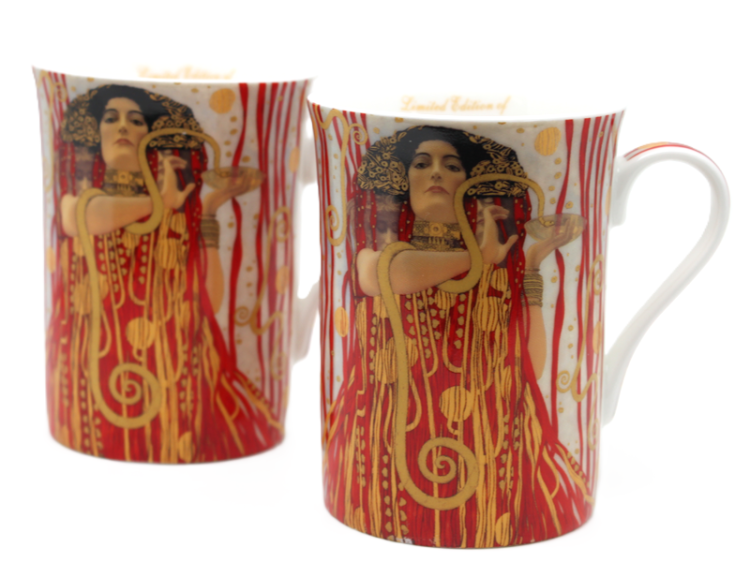 ZESTAW KUBKÓW 300ML G. KLIMT MEDYCYNA