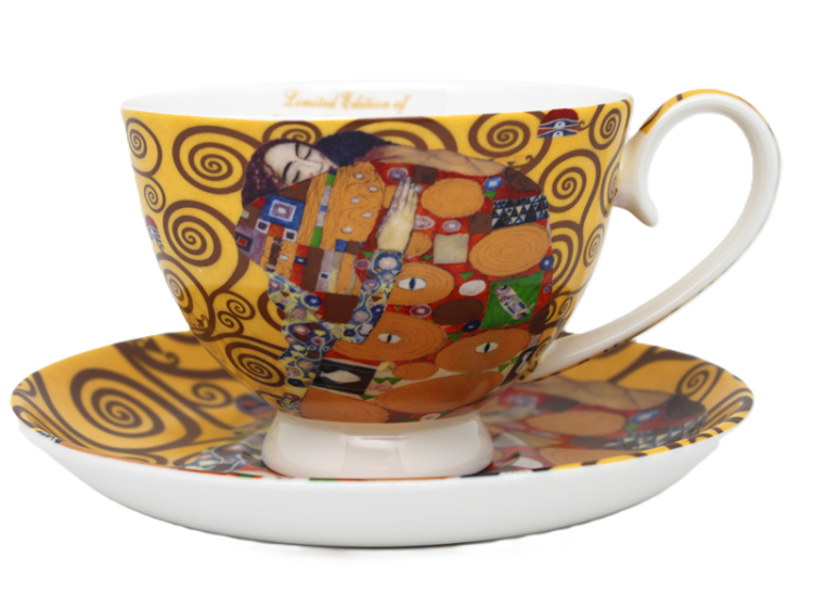 FILIŻANKA ZE SPODKIEM 250ML G. KLIMT SPEŁNIENIE