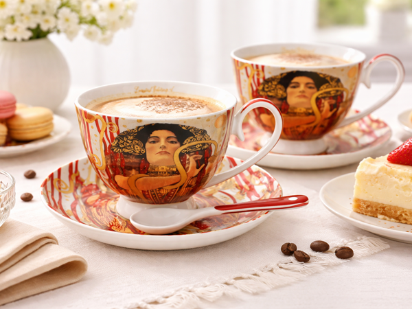 ZESTAW FILIŻANEK ZE SPODKIEM 250ML G. KLIMT MEDYCYNA