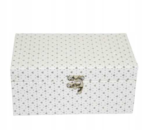 SZKATULKA-BIALA-ZAMYKANA-W-SREBRNE-SERDUSZKA