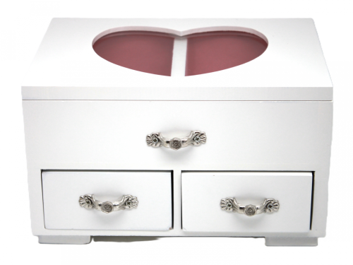 SZKATULKA-NA-BIZUTERIE-BIALA-SZUFLADKI