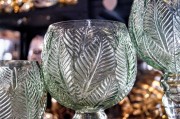 kielich-swiecznik-zielony-liscie-40cm