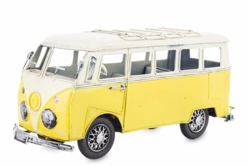 REPLIKA-MODEL-AUTOBUS-Volkswagen-T1-ogorek-zolty