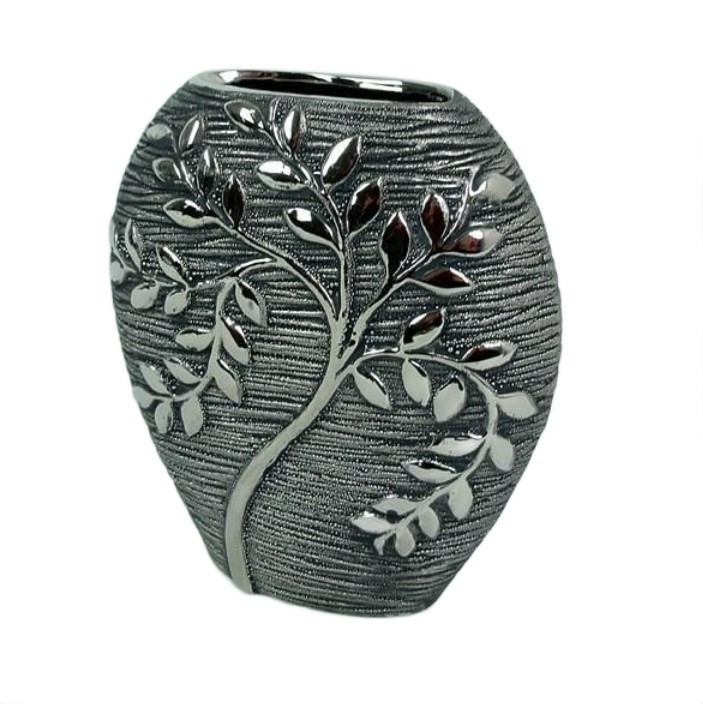 WAZON-CERAMICZNY-GRAFITOWO-SREBRNY