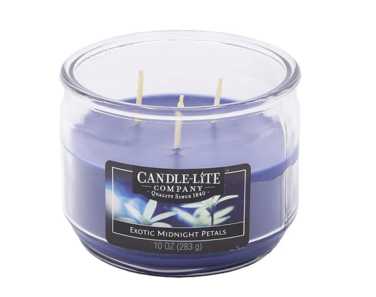 Candle Lite Świeca Zapachowa Trzy Knoty 283 G Exotic Midnight Petals