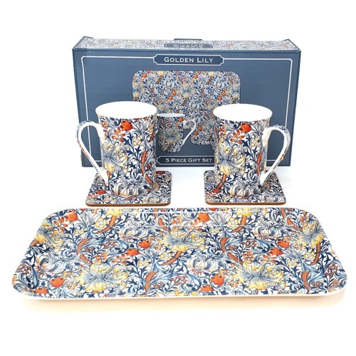 KPL. 2 KUBKÓW Z PODSTAWKAMI NA TACY