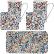 KPL. 2 KUBKÓW Z PODSTAWKAMI NA TACY