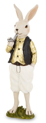 FIGURKA ZAJĄC WIELKANOCNY RETRO OZDOBA