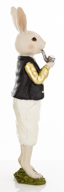 FIGURKA ZAJĄC WIELKANOCNY RETRO OZDOBA