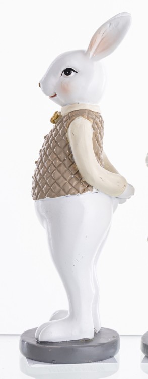 FIGURKA ZAJĄC W KAMIELCE ZŁOTA MUCHA