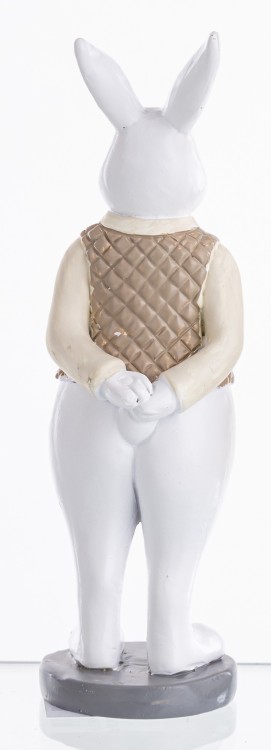 FIGURKA ZAJĄC W KAMIELCE ZŁOTA MUCHA