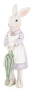 FIGURKA ZAJĄC Z PARASOLEM WIELKANOCNA