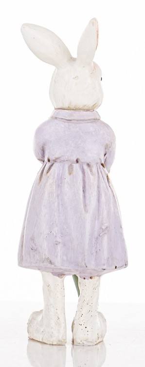 FIGURKA ZAJĄC Z PARASOLEM WIELKANOCNA