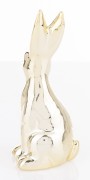 ZŁOTY ZAJĄC CERAMICZNY FIGURKA MINI GLAMOUR