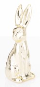 ZŁOTY ZAJĄC CERAMICZNY FIGURKA MINI GLAMOUR